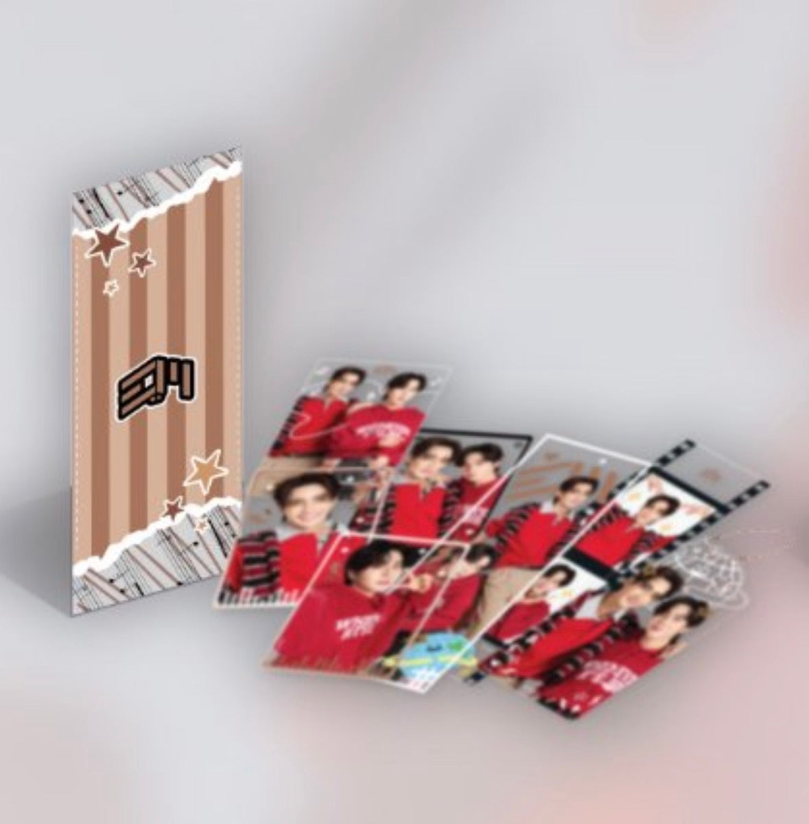 (Preorder) EarthMix Feel Fan Fun 26 Transparent Photo Set