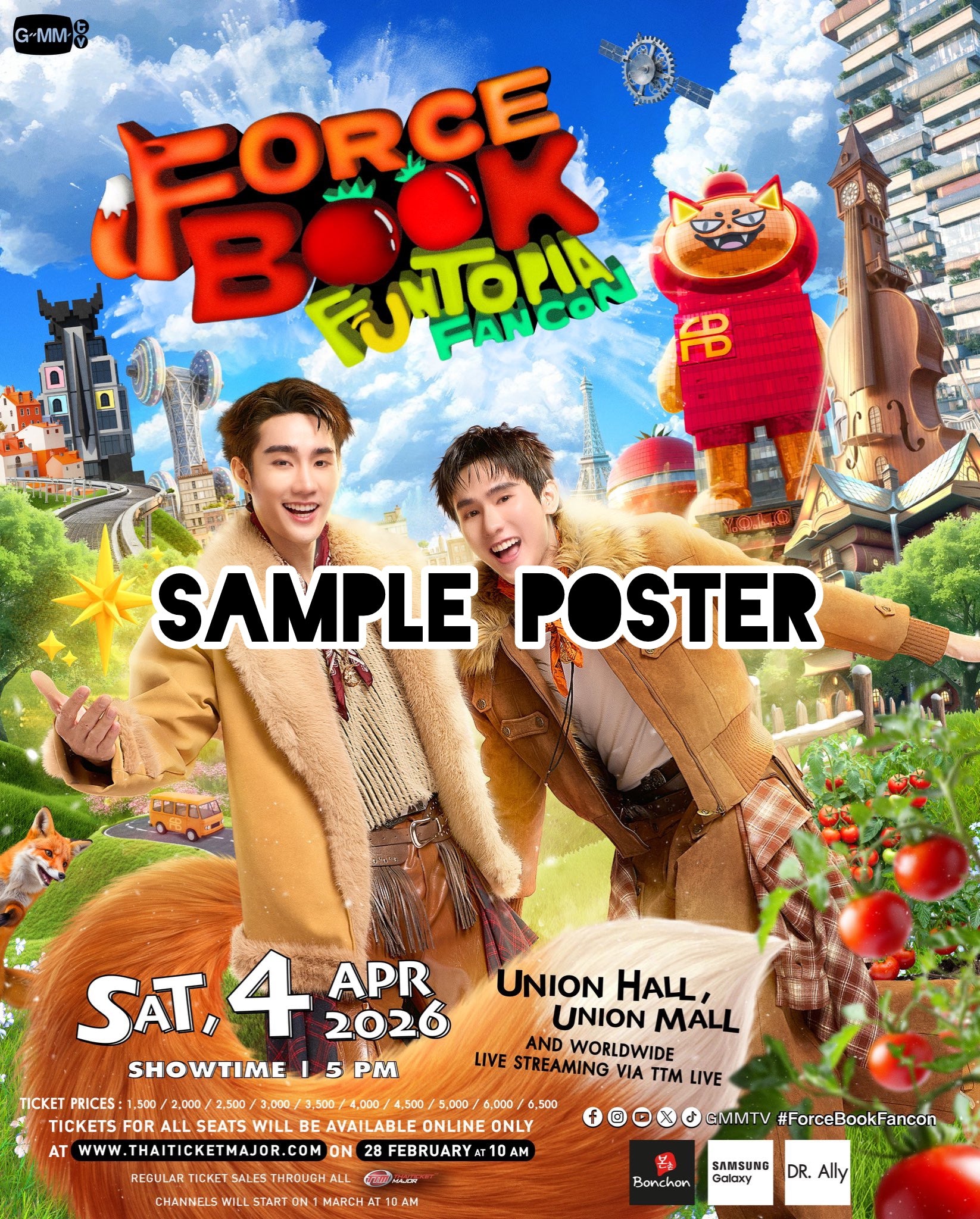 (Awaiting Stock) Funtopia Fancon Signed Poster