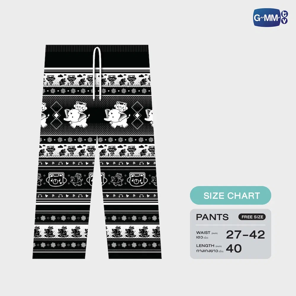 Permpoon Fanival 2026 Elephant Buddy Pants