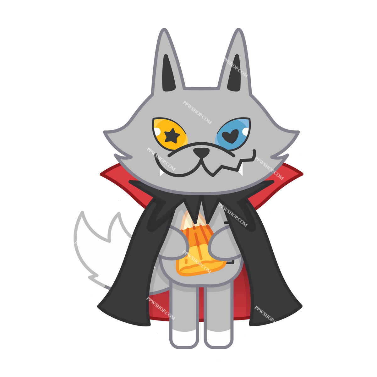 Lykyou Halloween Sticker 3”