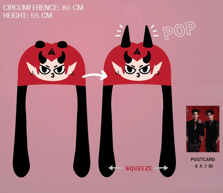(Preorder) Domiia Fluffy Ear Pop Hat
