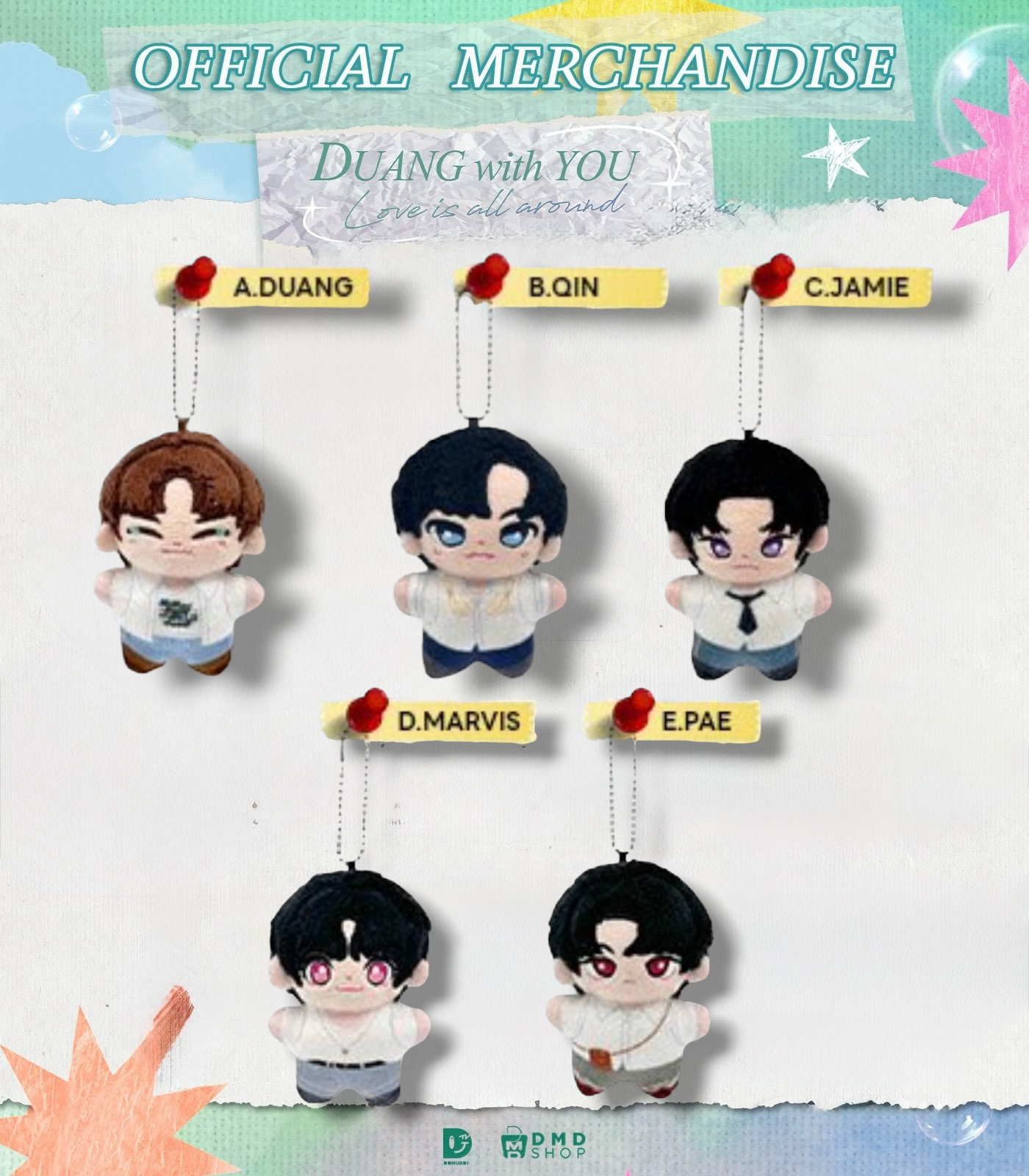 Duang with You Doll Keychain Duang Vers