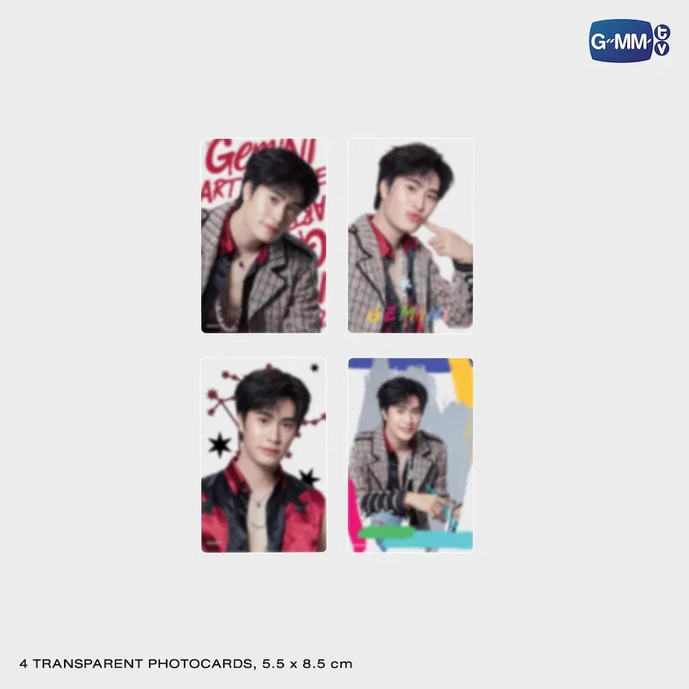 (Preorder) Gemini Artventure Transparent Photo Set