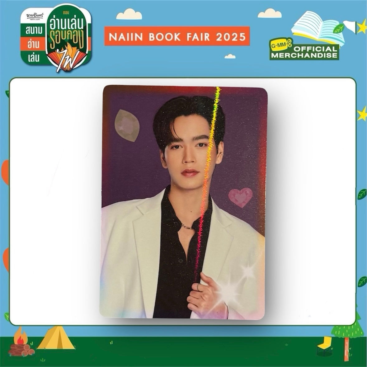 Mark Black in Color Photocard
