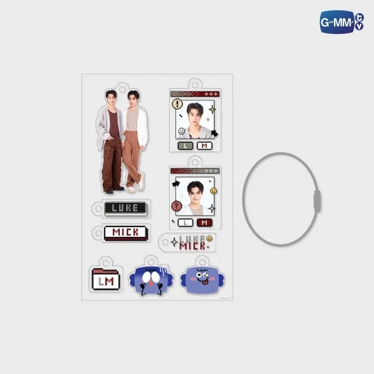 (Preorder) LukeMick Customizable Acrylic Keychain