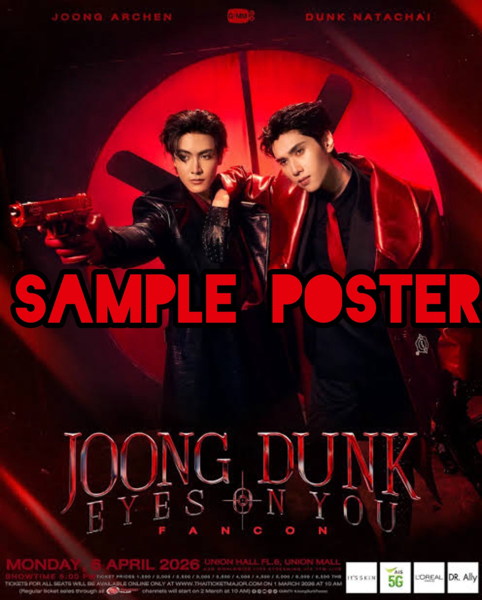 (Awaiting Stock) Eyes on You Fancon Signed Poster