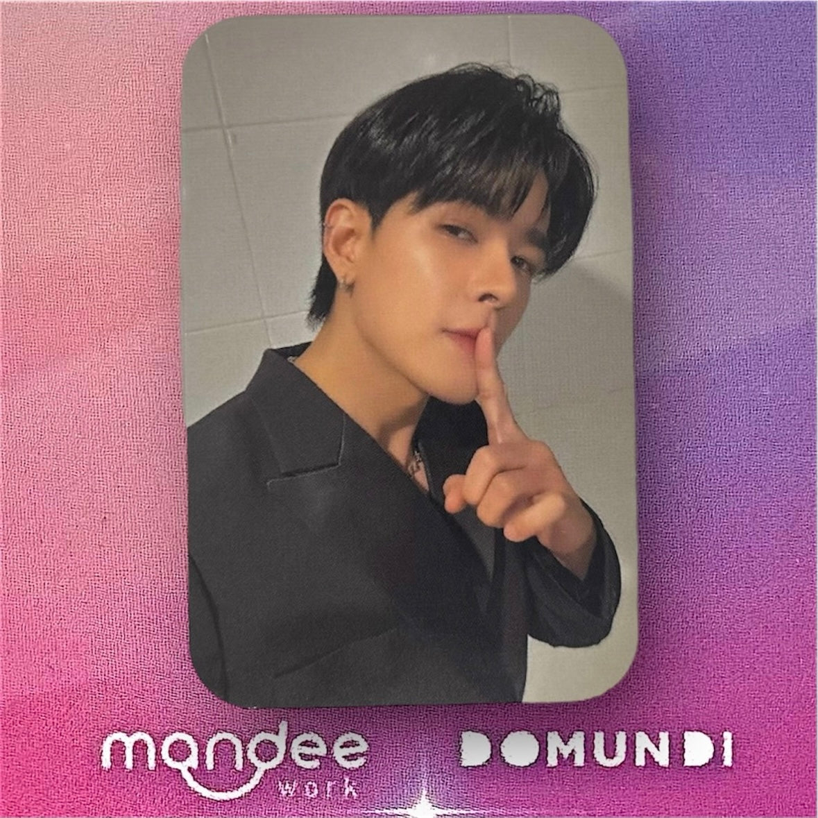 Mark Glow Up Selfie Photocard