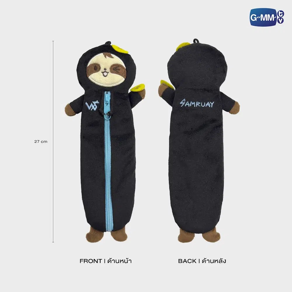 (Preorder) Samruay INF26 Character Plush Pencil Case