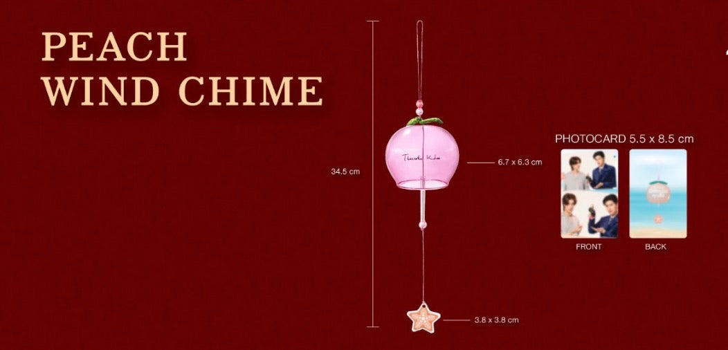 (Awaiting Stock) Peach Wind Chime