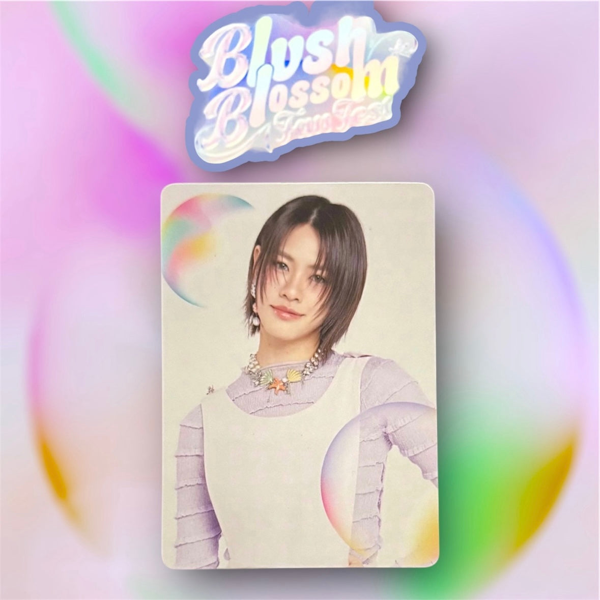 Emi Blush Blossom Photocard