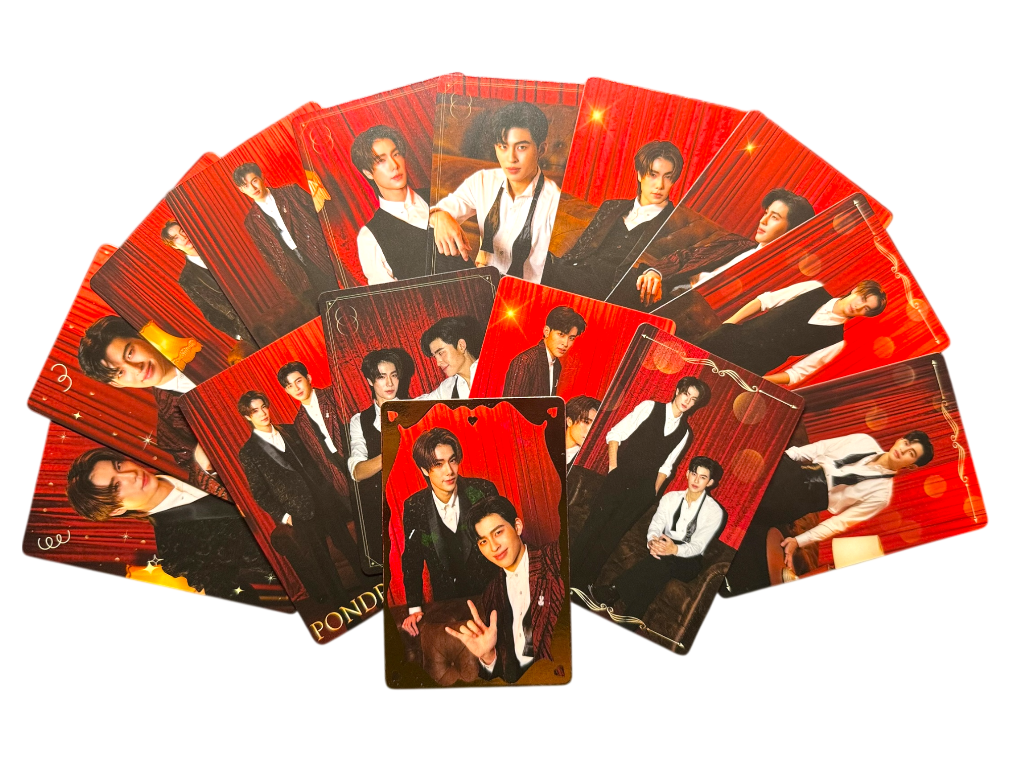 Me and Thee Finale Photocard Gold PondPhuwin Set
