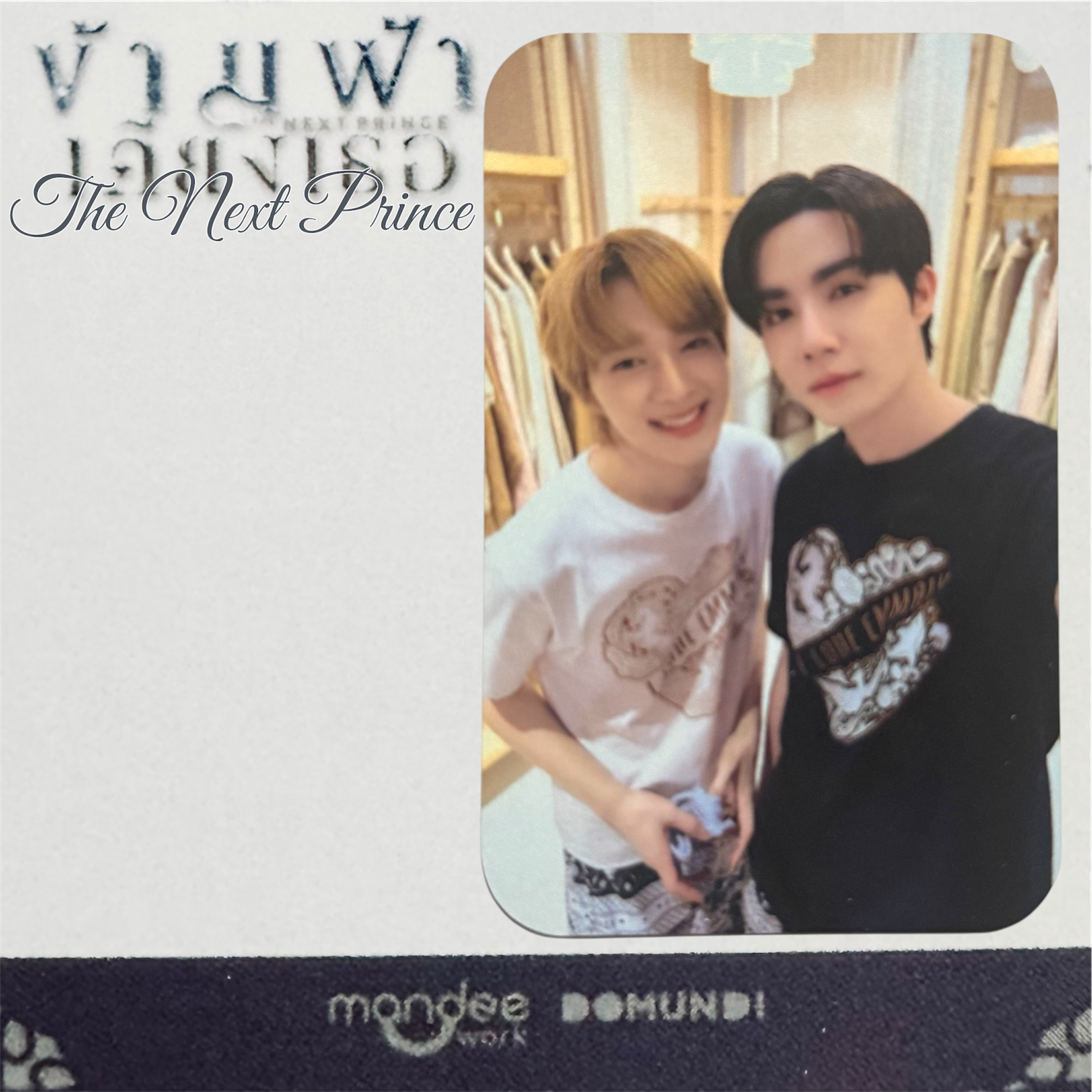 ZeeNunew The Next Prince Photocard