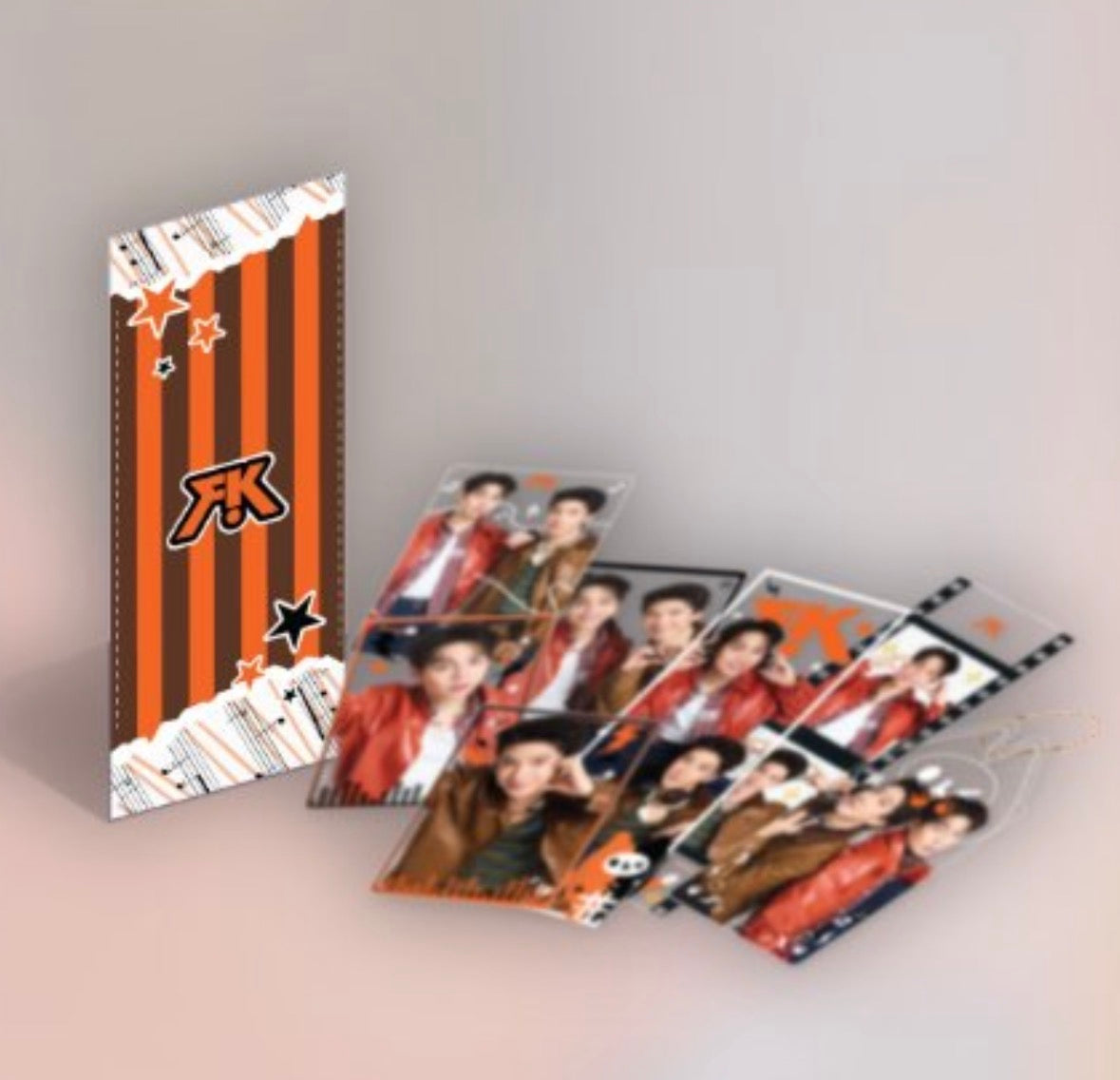 (Preorder) FirstKhaotung Feel Fan Fun 26 Transparent Photo Set