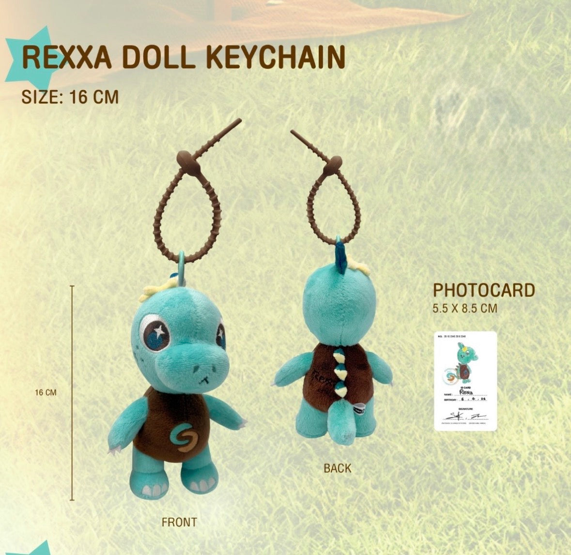 (Preorder) Rexxa Doll Keychain