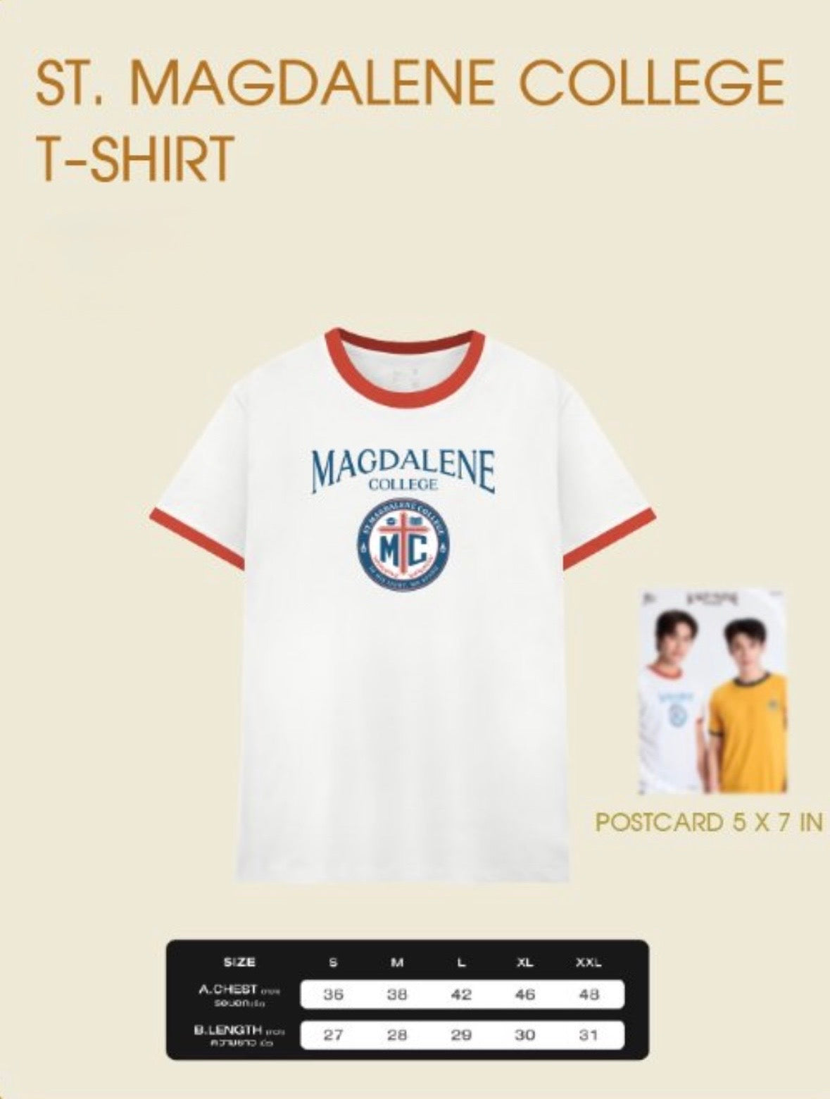 (Preorder) St. Magdalene College Tshirt
