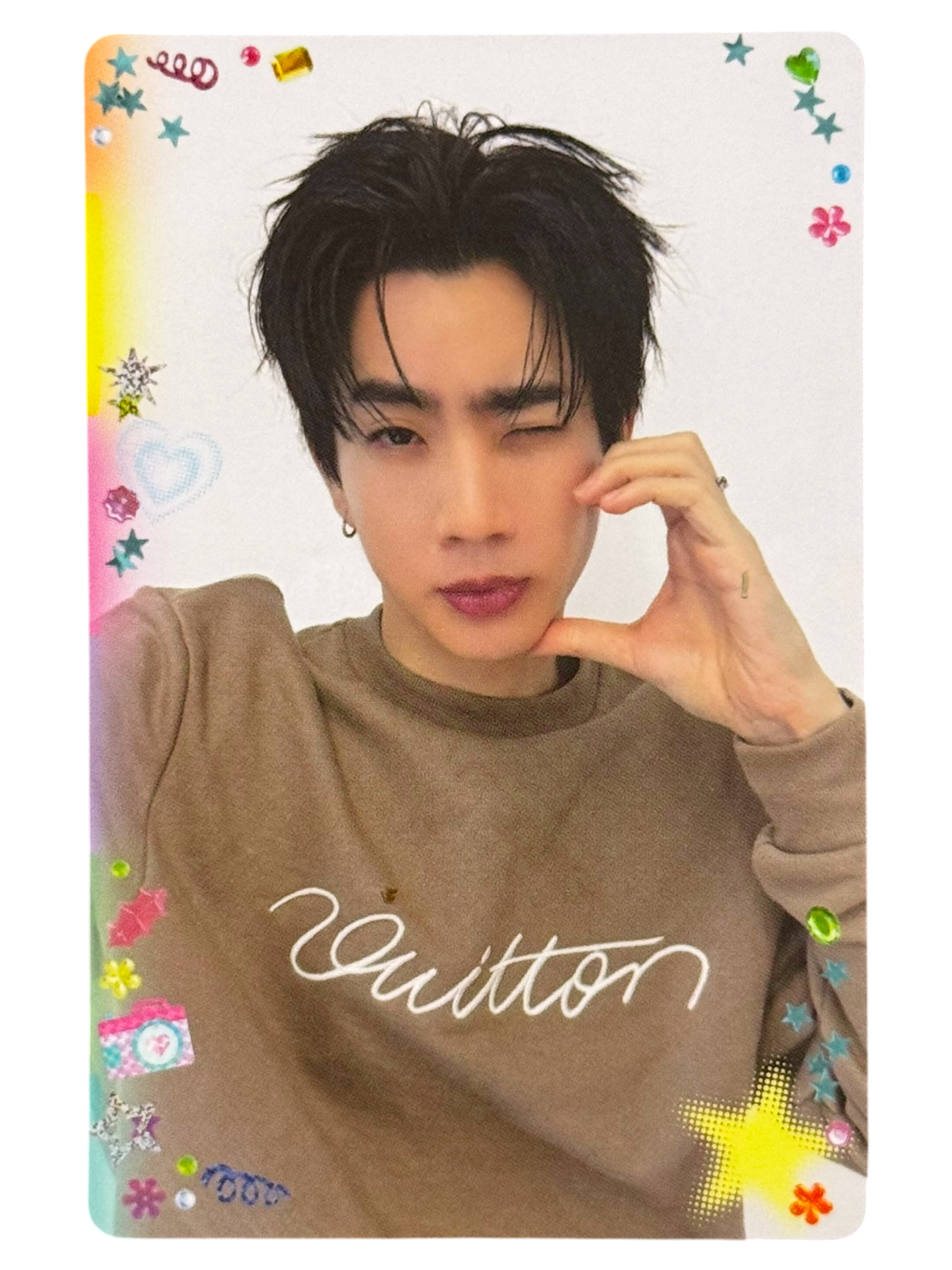 Off Selfie Heart Shot Photocard