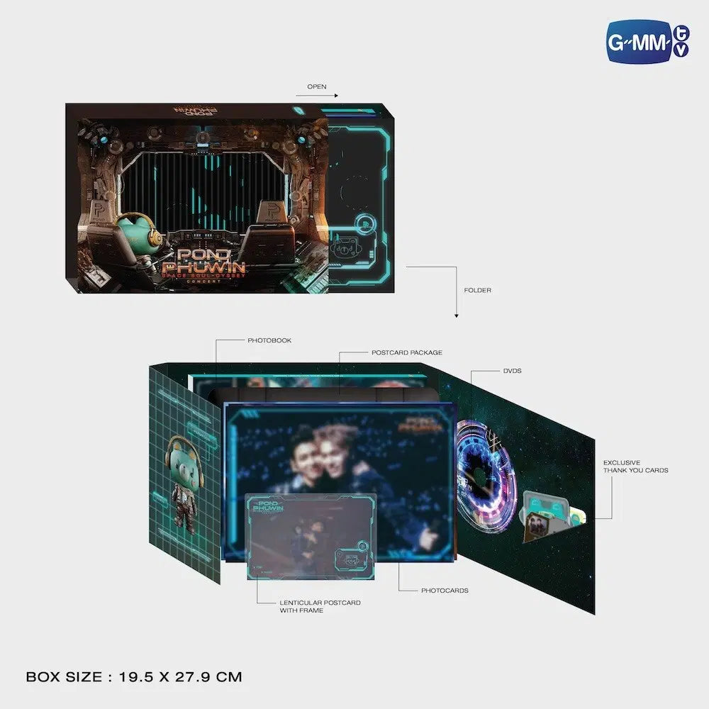 (Preorder) PondPhuwin Soul-dyssey Concert DVD Boxset
