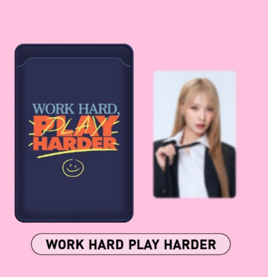 (Preorder) JanJingjing Enemies with Benefits Work Hard Play Hard Wallet