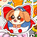 Wesley Bow Sticker 3”
