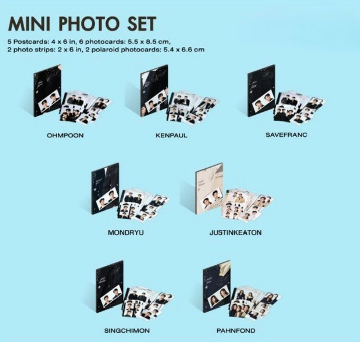 (Preorder) SaveFranc INF26 Mini Photo Set