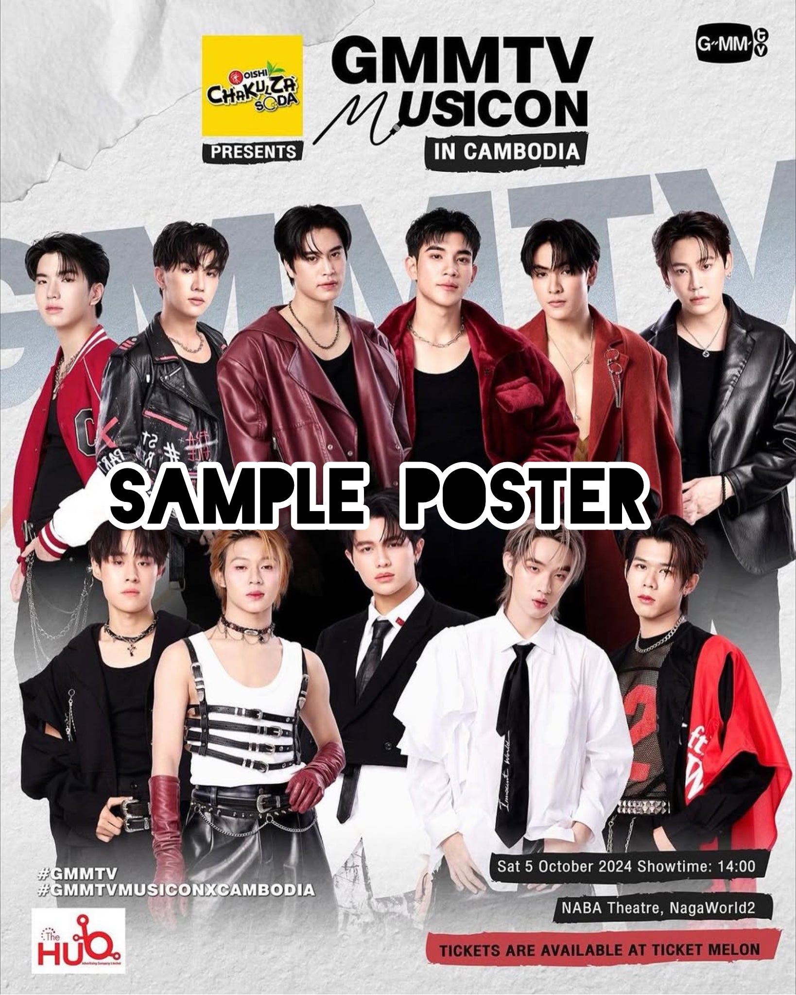 Musicon Cambodia Signed Poster
