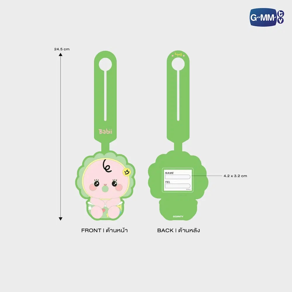(Preorder) Baby Babii INF26 Character Rubber Tag