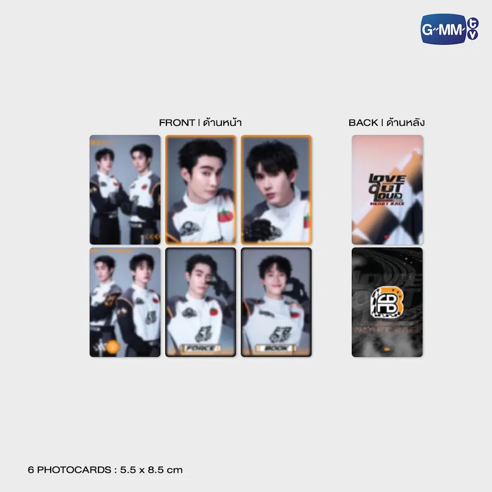 (Awaiting Stock) ForceBook LOL 2026 Heart Race Photo Set