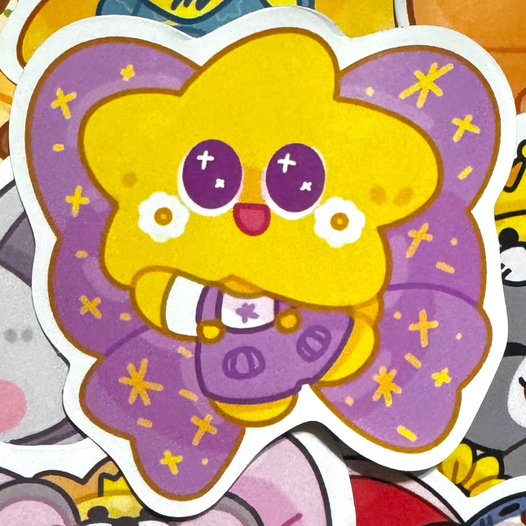 Ceri Bow Sticker 3”