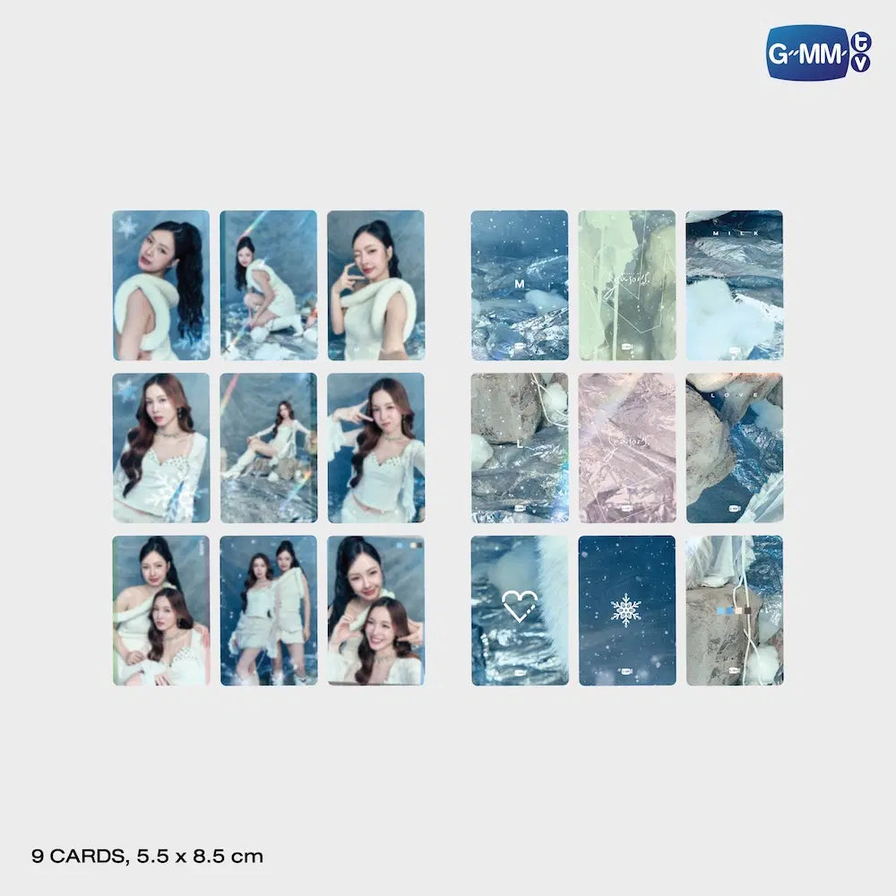 MilkLove Element of Seasons Photocard Set