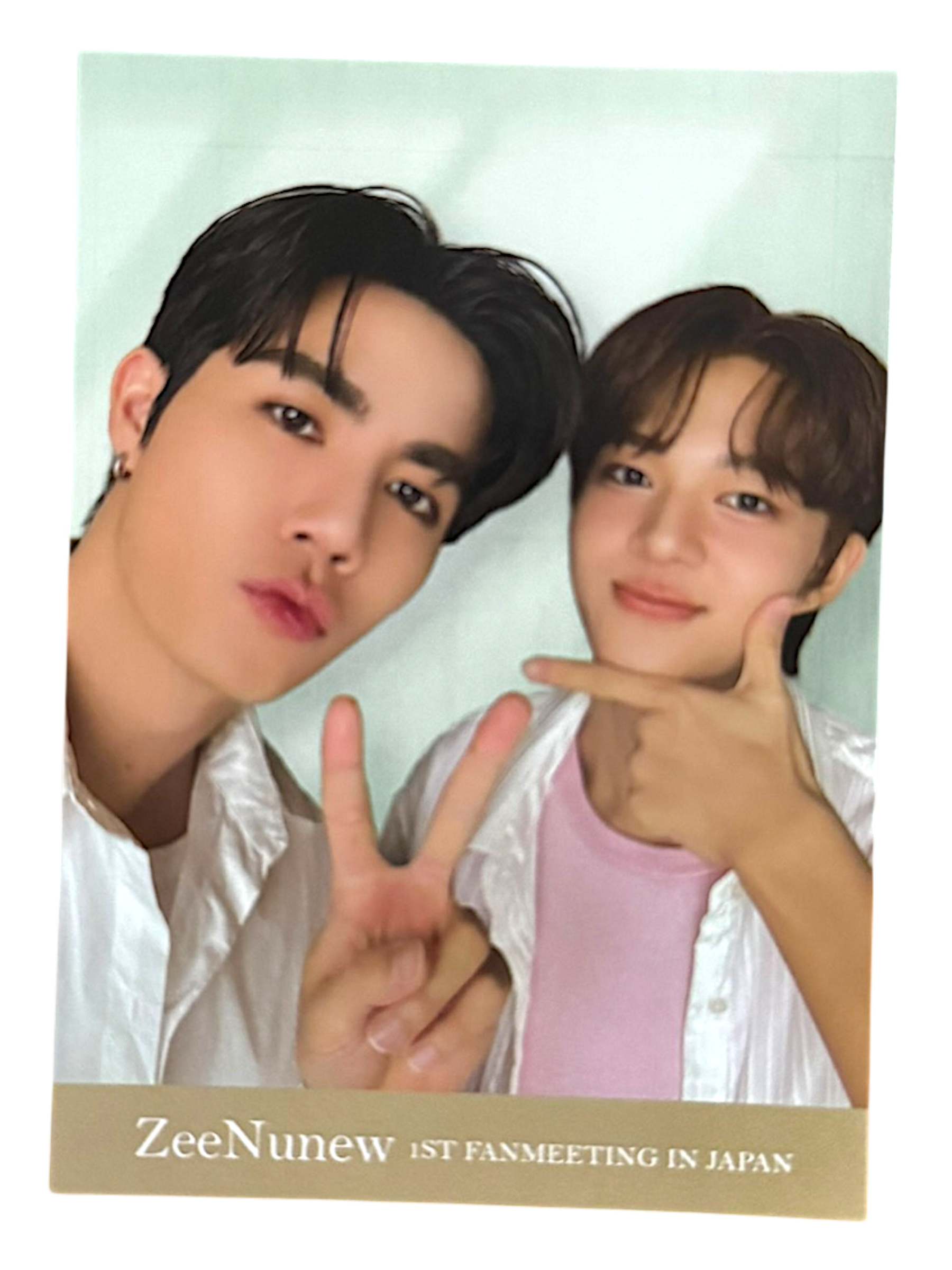 ZeeNunew Forever 1st Fanmeet in Japan Photocard
