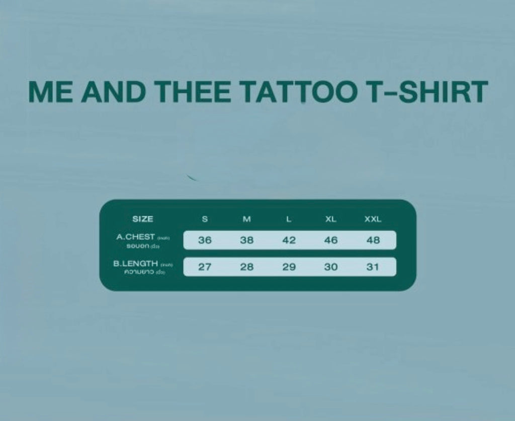 Me and Thee Tattoo Tshirt