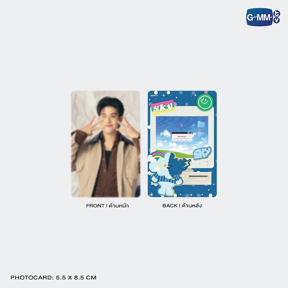 (Awaiting Stock) Smyle Character Zip Pocket Folder
