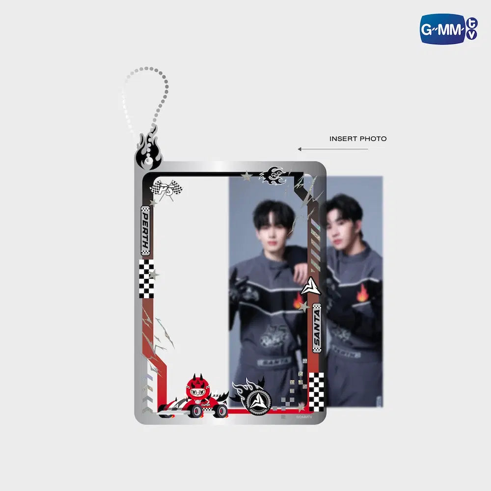 (Awaiting Stock) PerthSanta LOL 2026 Heart Race Postcard Holder