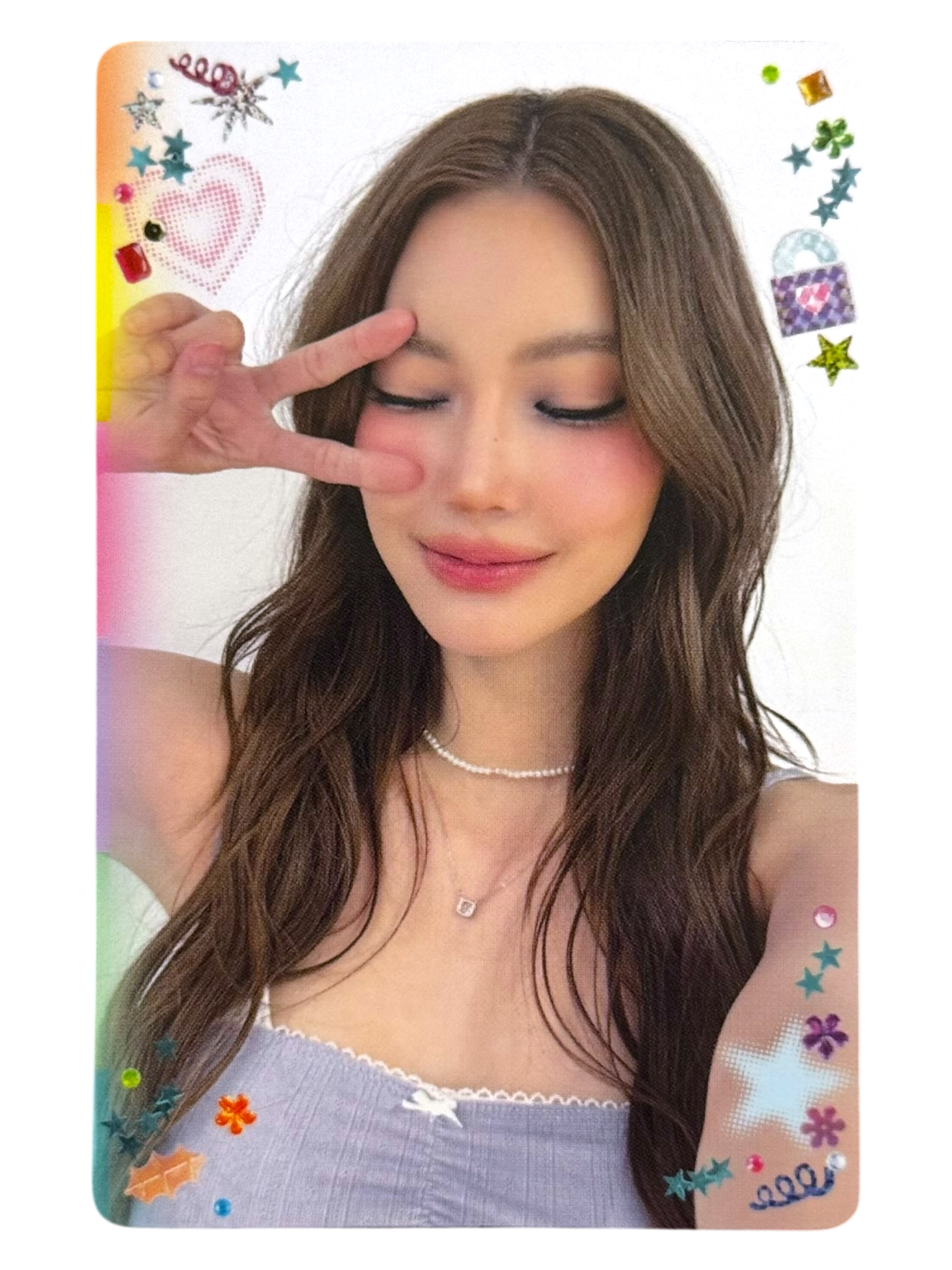 JingJing Heart Shot Photocard