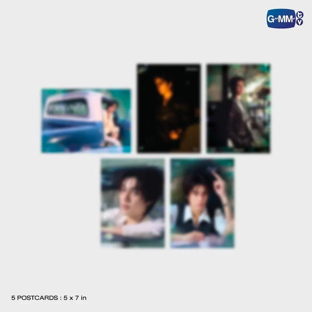 (Preorder) Phuwin Black Card Photo Set