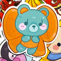 Permpoon Bow Sticker 3”