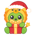 King Man Christmas Sticker 3”