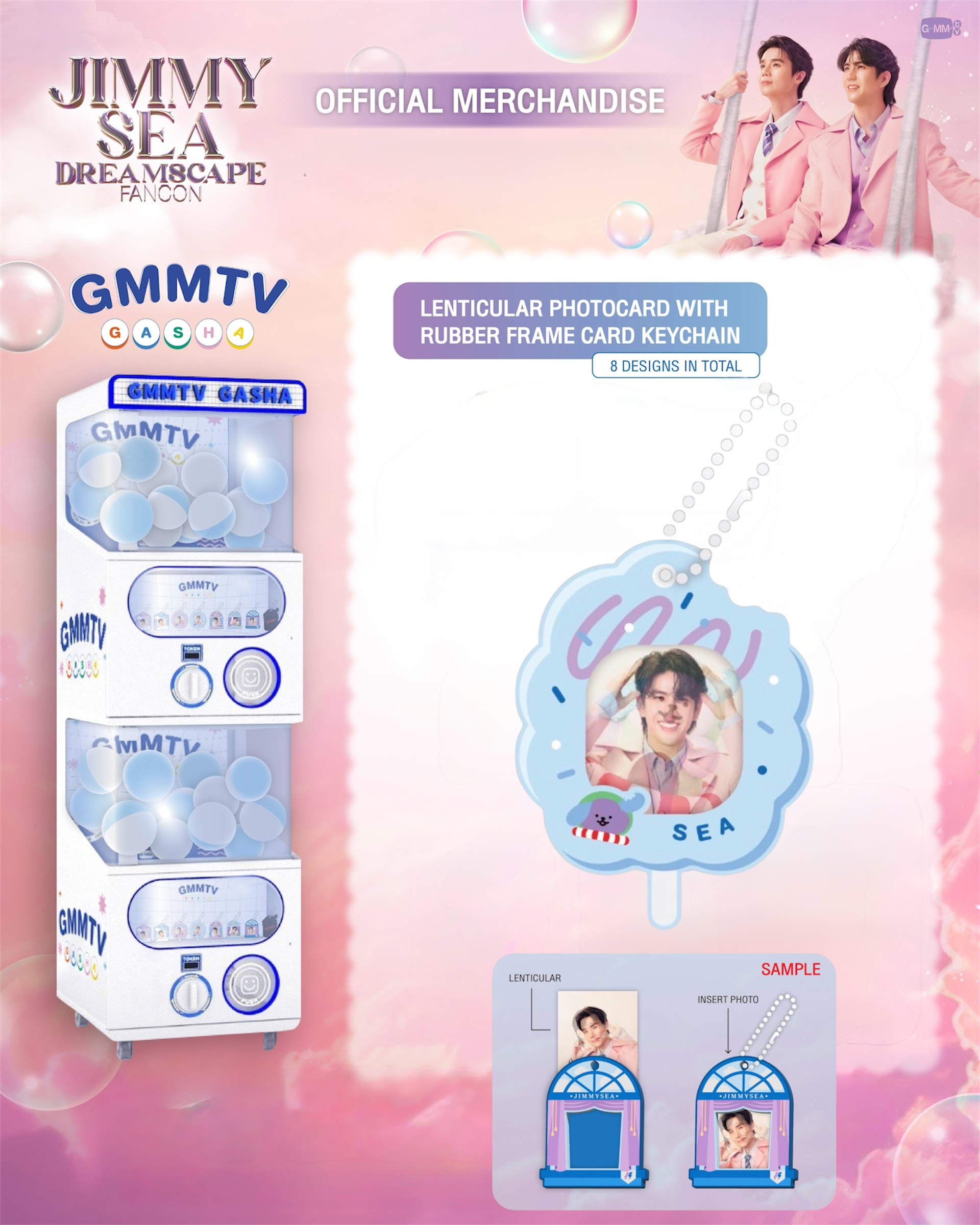 Jimmy Dreamscape Fancon Gasha Keychain