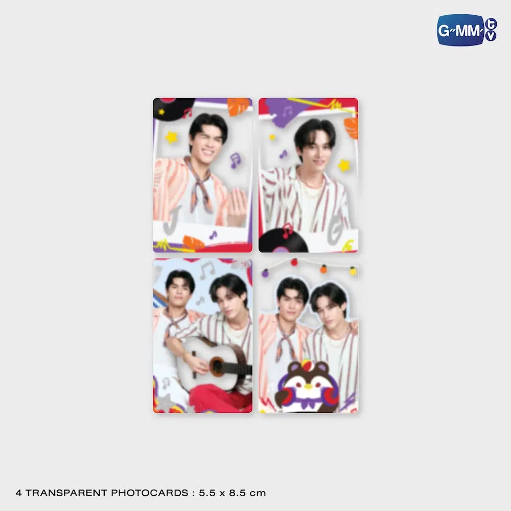 JossGawin Heartbeat Concert Transparent Photo Set