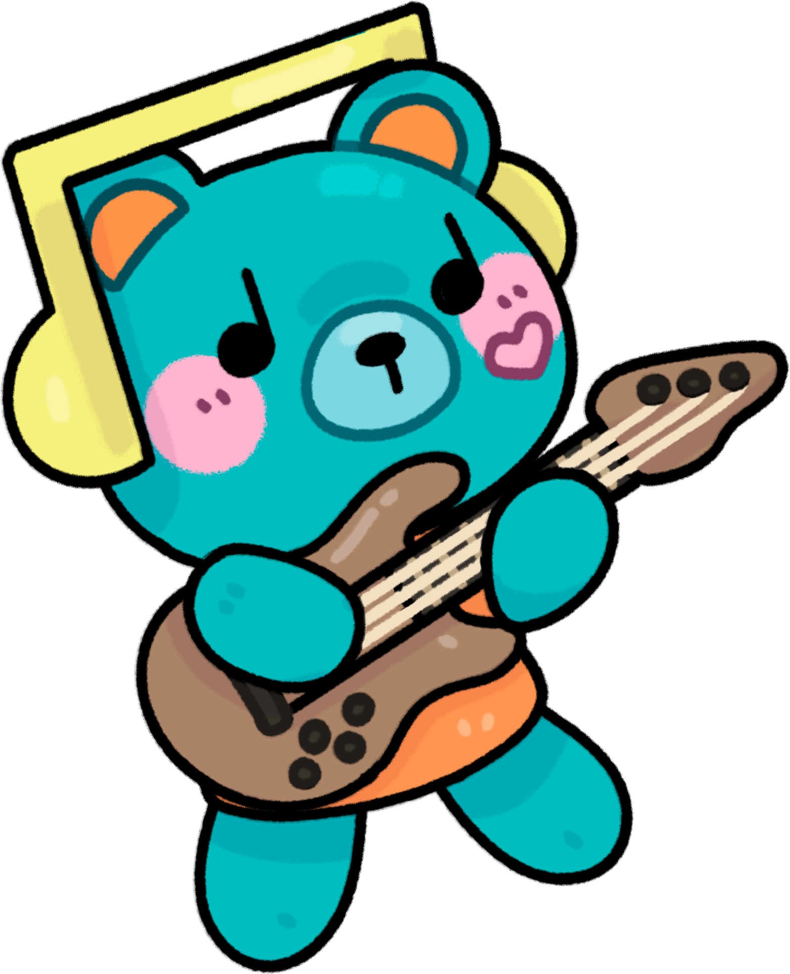 Permpoon Bass Bag Sticker 3”