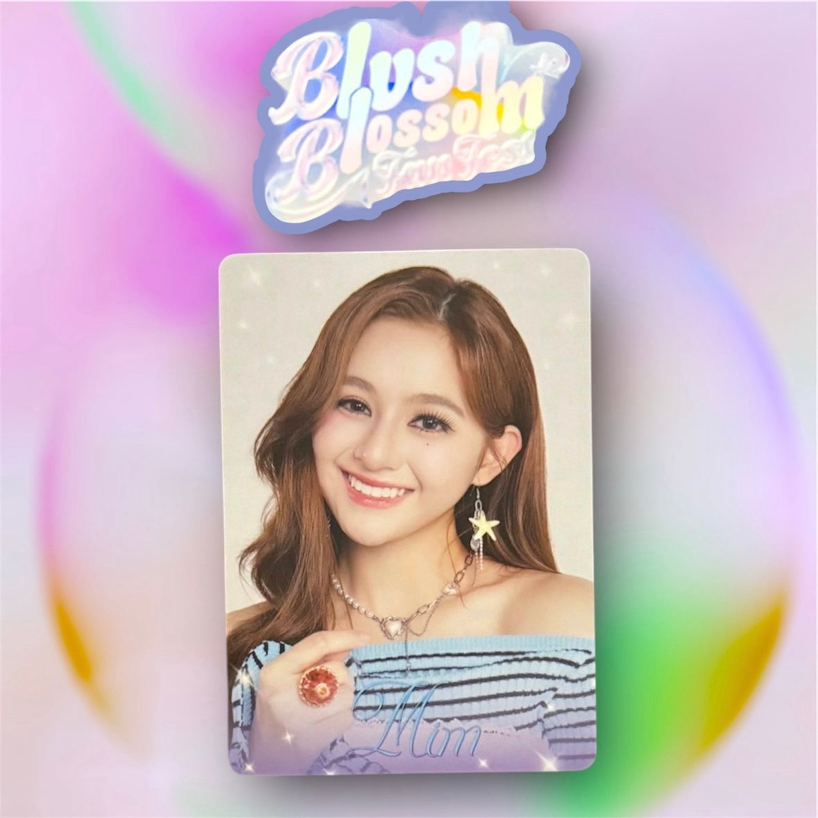 Mim Blush Blossom Photocard