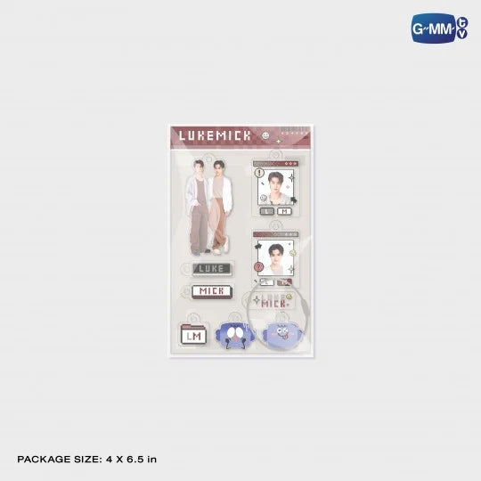 (Preorder) LukeMick Customizable Acrylic Keychain