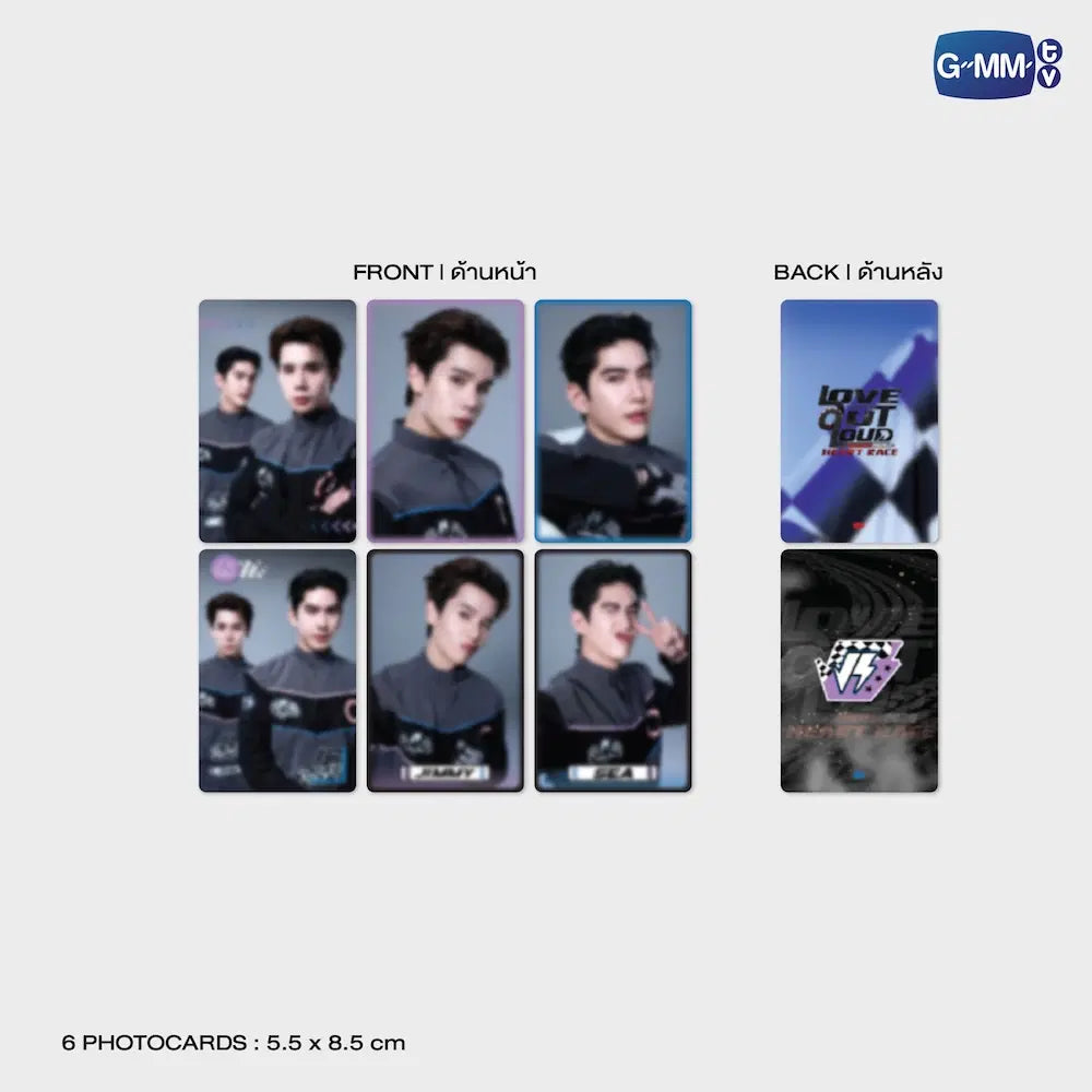 (Preorder) JimmySea LOL 2026 Heart Race Photo Set