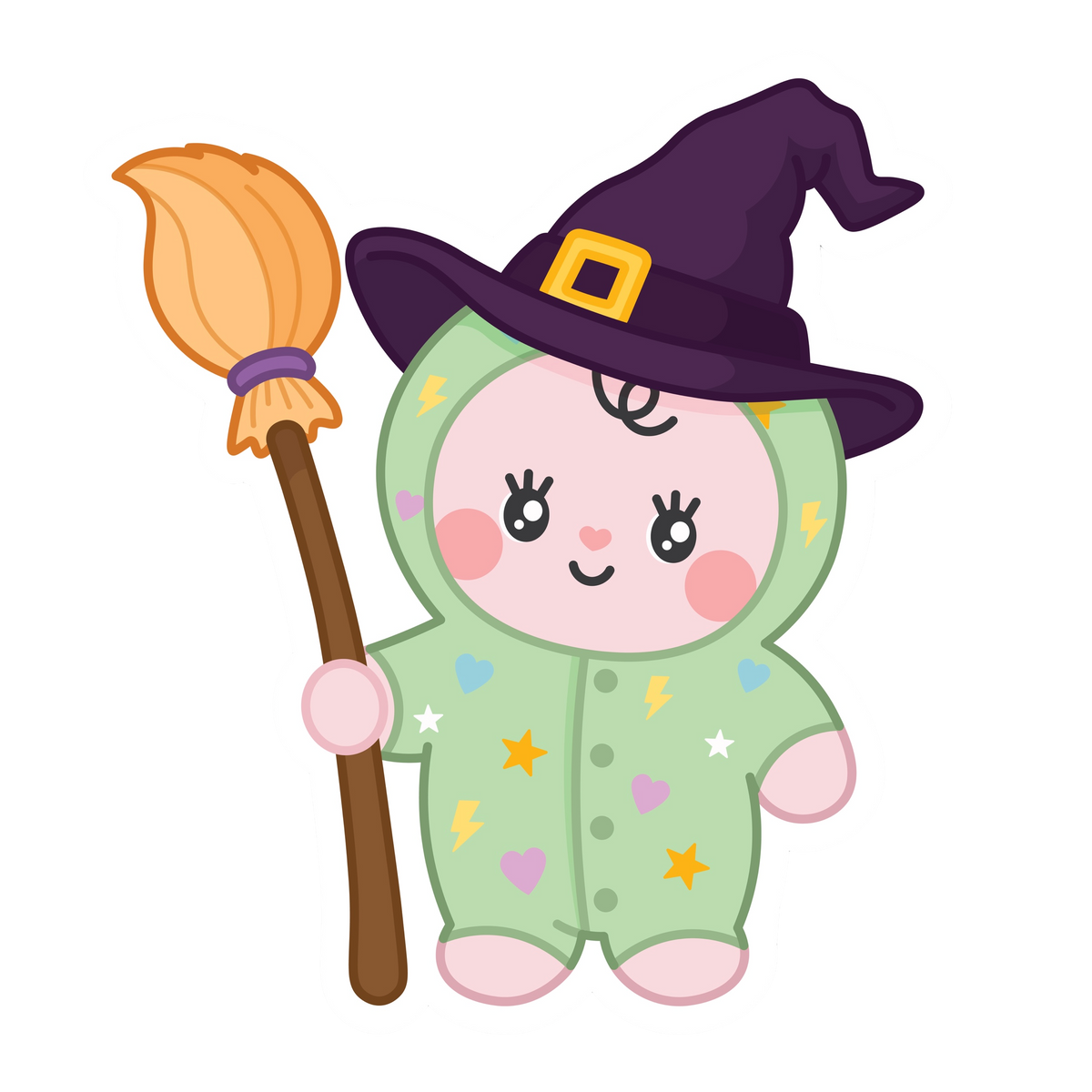 Babii Halloween Sticker 3”