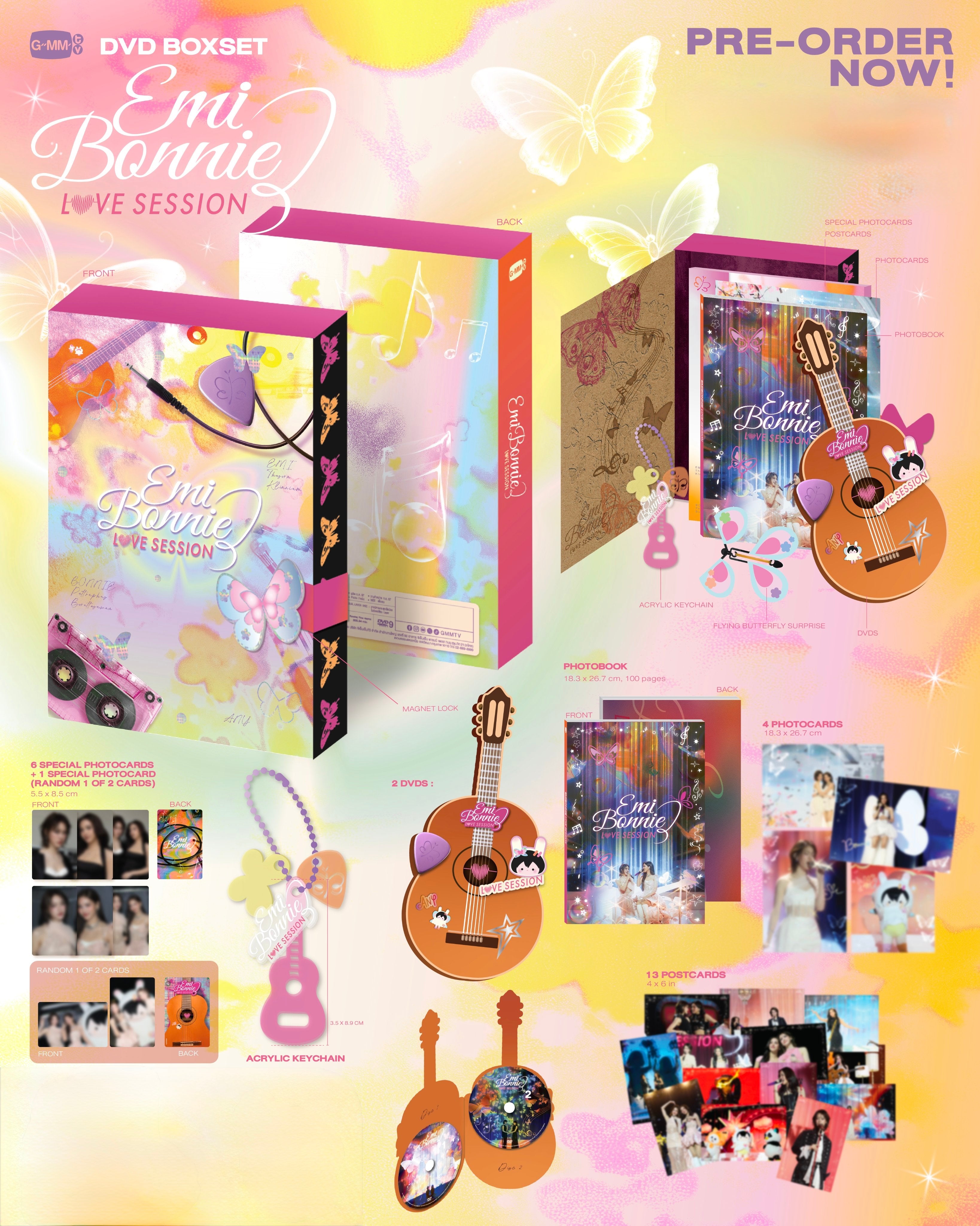 EmiBonnie : Love Session DVD Boxset – PondPhuwinUSA EmiBonnie : Love Session DVD Boxset – PondPhuwinUSA