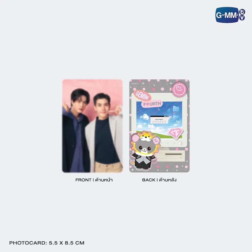 (Awaiting Stock) Look Khunnoo Character Zip Pocket Folder