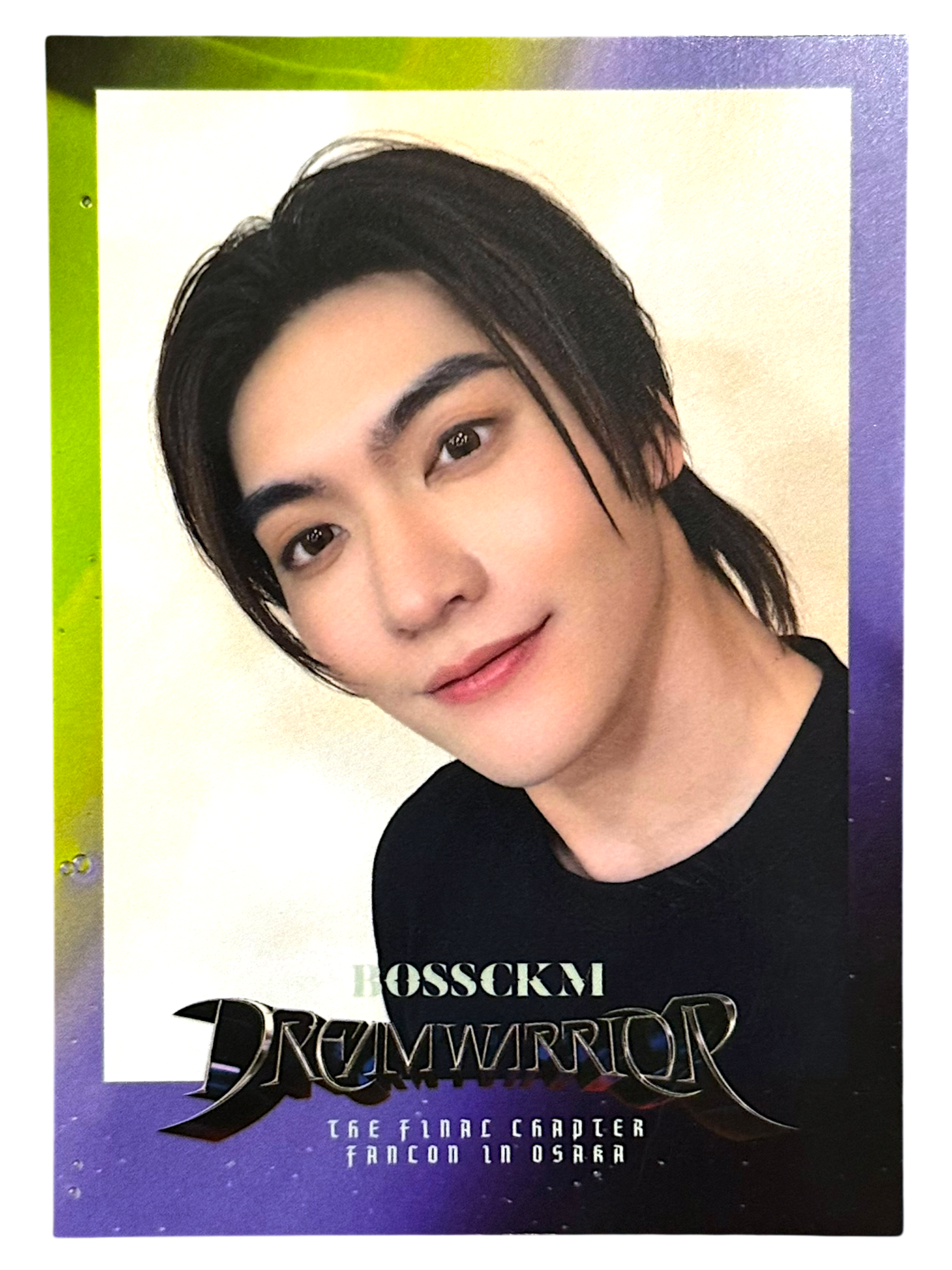 Boss Dream Warrior The Final Chapter Photocard