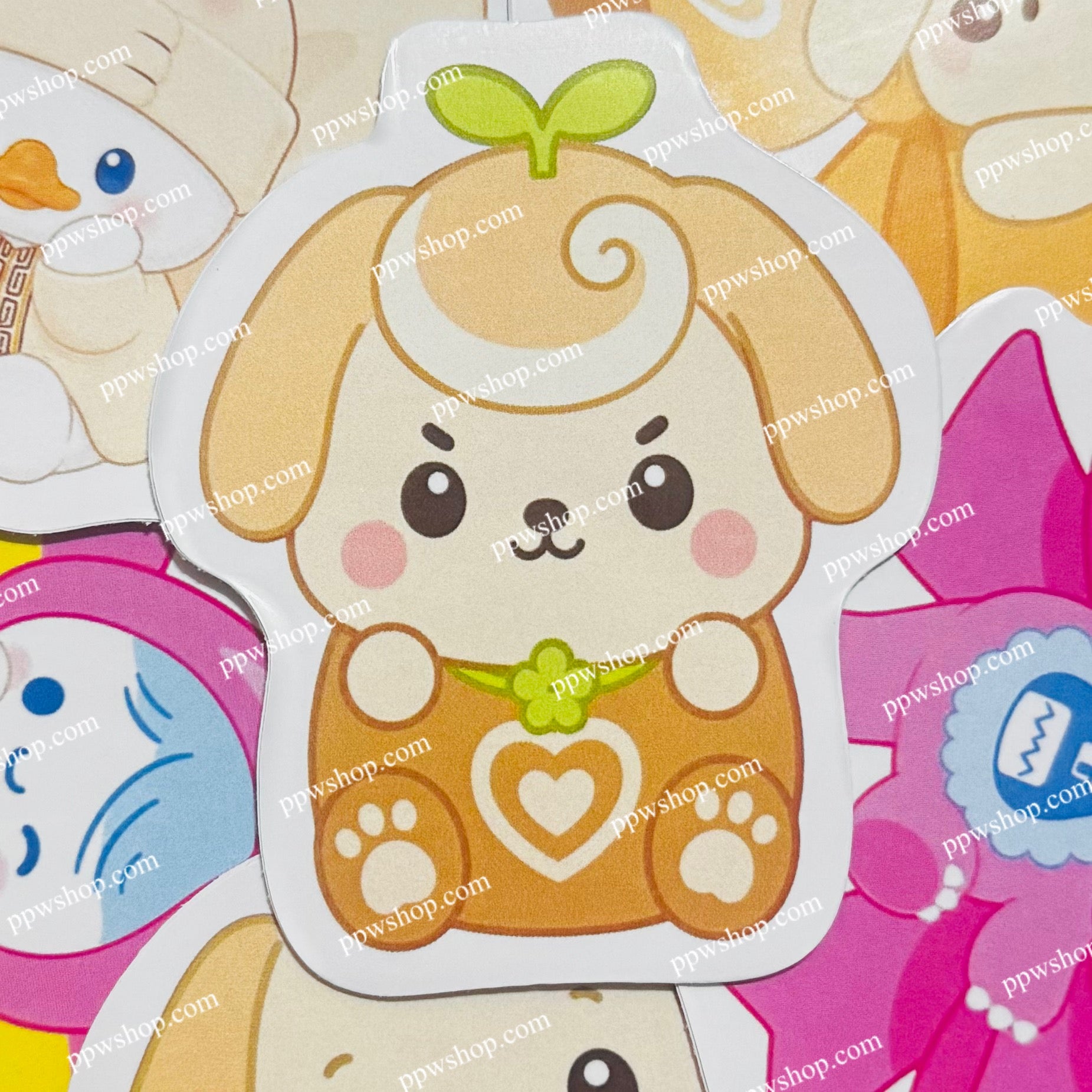 T-Milk Sitting Sticker 3”