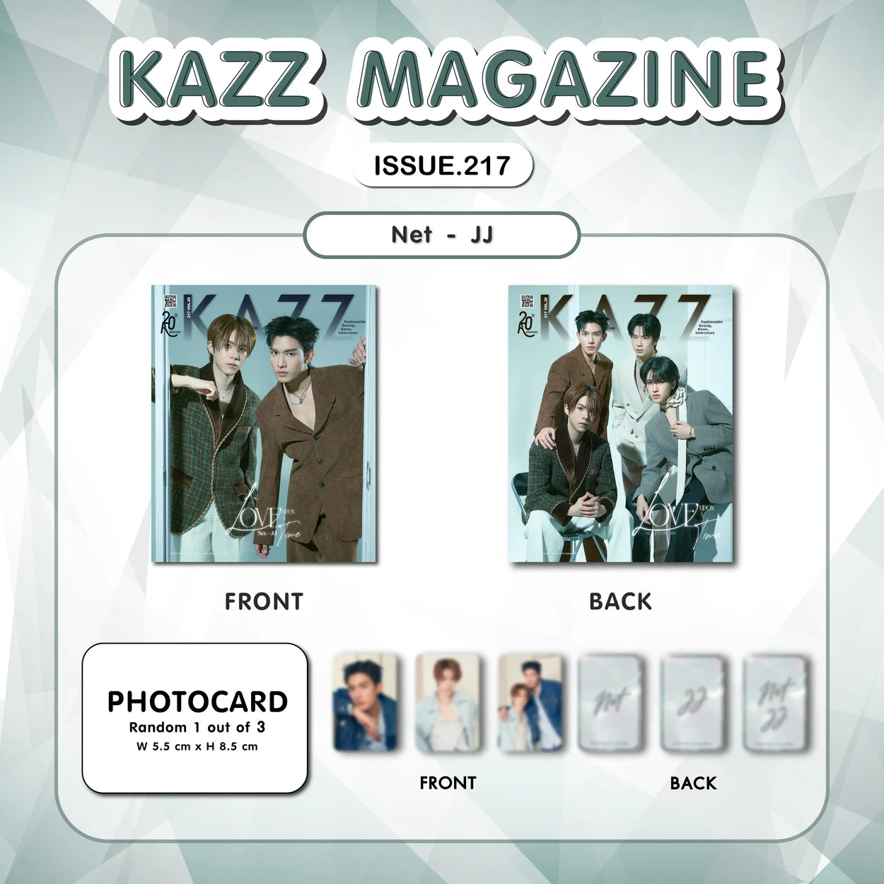 (Preorder) KAZZ 217 Love Upon a Time – NettJJ