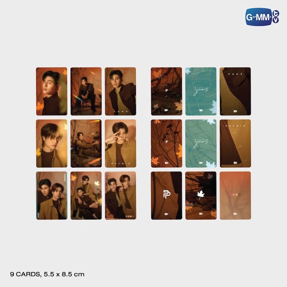 PondPhuwin Element of Seasons Photocard Set